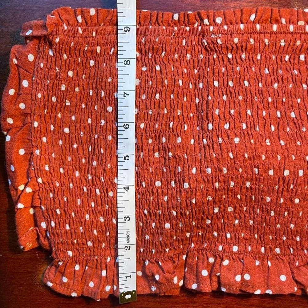 pacsun polka dot strapless tube top!! - Picture 7 of 7